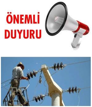 DUYURU – BAĞLIK YOLU ELEKTRİK ÇALIŞMASI 2