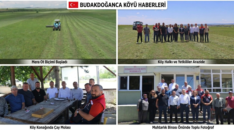 Köy Meramızda Ot Biçimini Büyük Bir Coşkuyla Gerçekleştirdik