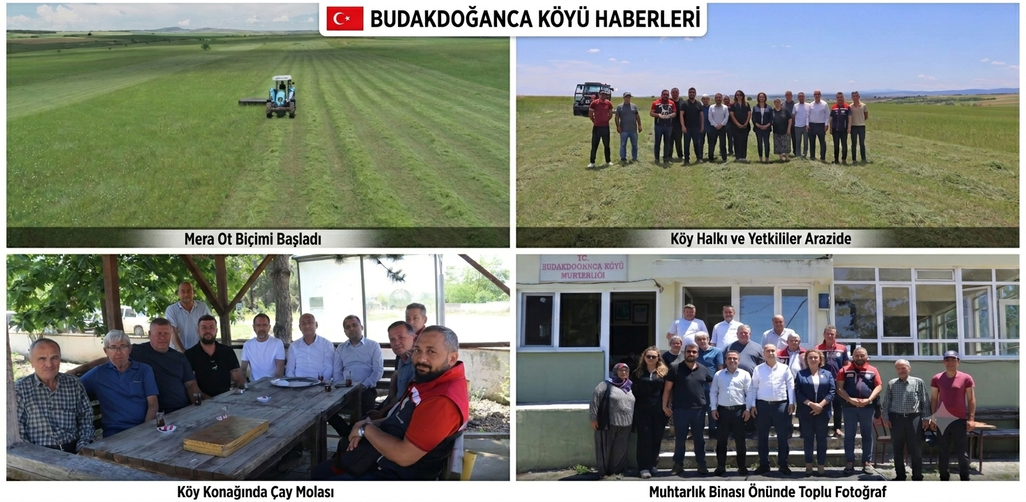 Köy Meramızda Ot Biçimini Büyük Bir Coşkuyla Gerçekleştirdik
