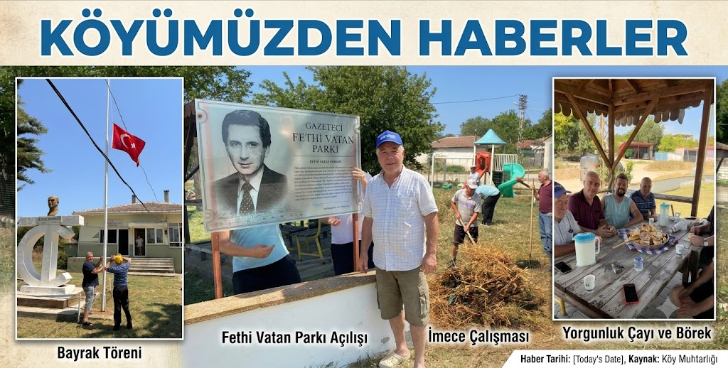 Köyümüzde İmece Ruhunu Yaşatıyoruz…