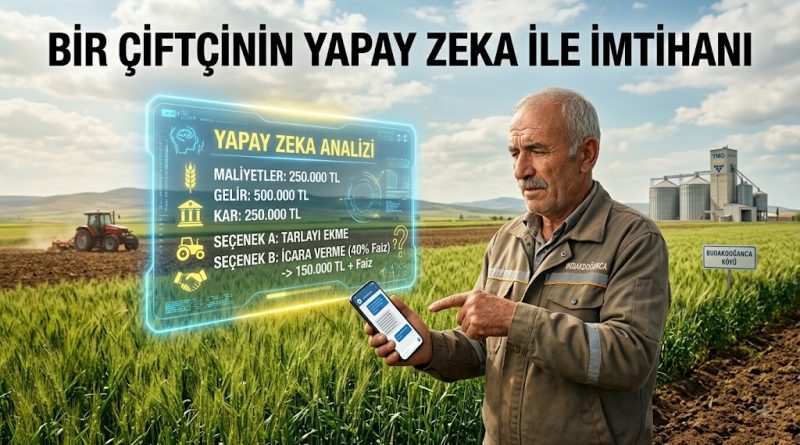 BİR ÇİFTÇİNİN YAPAY ZEKA İLE İMTİHANI