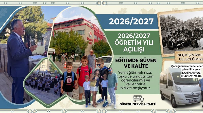 2026-2027 Eğitim-Öğretim Yılı Köyümüze ve Tüm Eğitim Camiasına Hayırlı Olsun