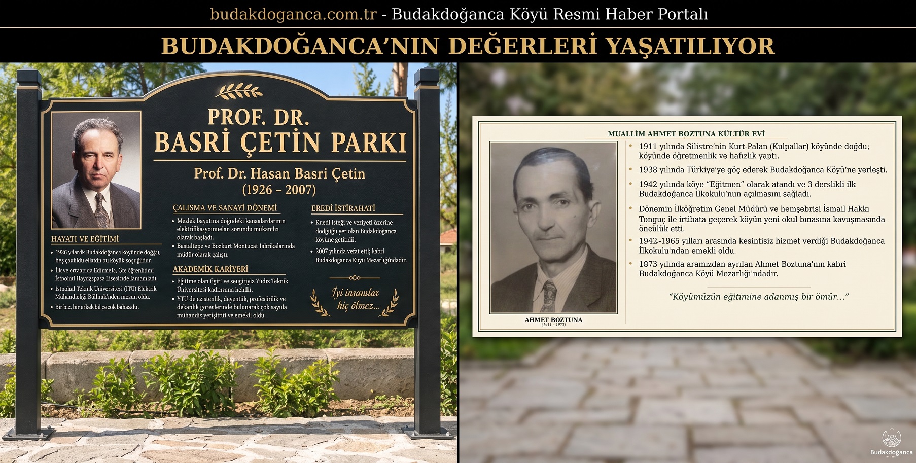 KÖYÜMÜZÜN DEĞERLERİNE VEFA: YILLARA YENİK DÜŞEN TABELALARIMIZI YENİLİYORUZ