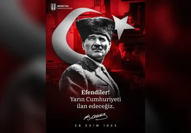 Atatürk, Türk bayrağı ve "Efendiler! Yarın Cumhuriyeti ilan edeceğiz." sözü – 28 Ekim 1923