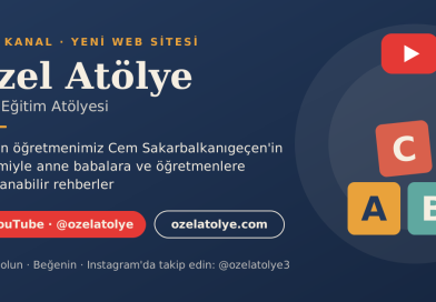 Özel Eğitimde Yeni Bir Kaynak: “Özel Atölye” Yayında
